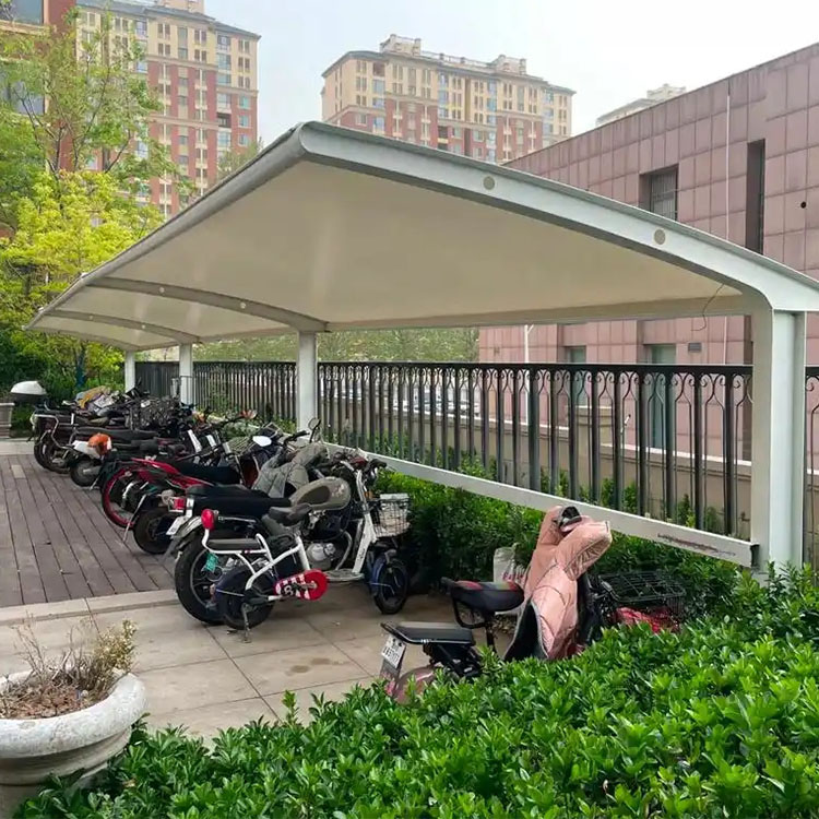 盐源县膜结构电动车棚